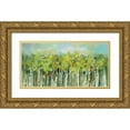 thumbnail image 1 of Vassileva, Silvia 24x14 Gold Ornate Wood Framed with Double Matting Museum Art Print Titled - April Tree Trops, 1 of 4