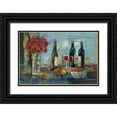 thumbnail image 1 of Vassileva, Silvia 24x17 Black Ornate Wood Framed with Double Matting Museum Art Print Titled - Fruit and Wine, 1 of 4