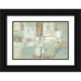 thumbnail image 1 of Vassileva, Silvia 24x17 Black Ornate Wood Framed with Double Matting Museum Art Print Titled - Shades of Celedon, 1 of 4