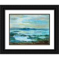 thumbnail image 1 of Vassileva, Silvia 24x19 Black Ornate Wood Framed with Double Matting Museum Art Print Titled - Northern Lake, 1 of 4
