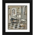 thumbnail image 1 of Vassileva, Silvia 26x32 Black Ornate Wood Framed with Double Matting Museum Art Print Titled - French Bath IV, 1 of 4