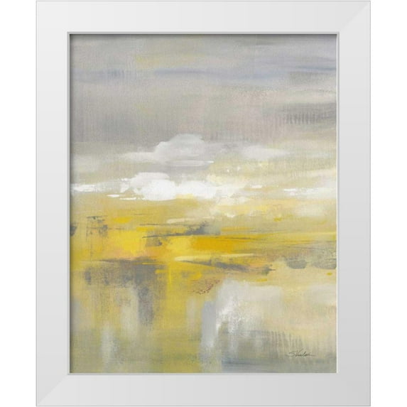 Vassileva, Silvia 26x32 White Modern Wood Framed Museum Art Print Titled - Light After the Rain II