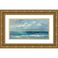 thumbnail image 1 of Vassileva, Silvia 32x18 Gold Ornate Wood Framed with Double Matting Museum Art Print Titled - Clouds and Sea, 1 of 4