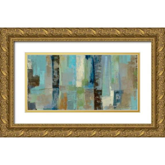 Vassileva, Silvia 32x18 Gold Ornate Wood Framed with Double Matting Museum Art Print Titled - Skylights