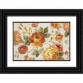 thumbnail image 1 of Vassileva, Silvia 32x23 Black Ornate Wood Framed with Double Matting Museum Art Print Titled - English Garden on Gray Crop, 1 of 4
