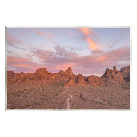 Vast Canyon Road Desert Scene Landscape Photograph Unframed Art Print Wall Art