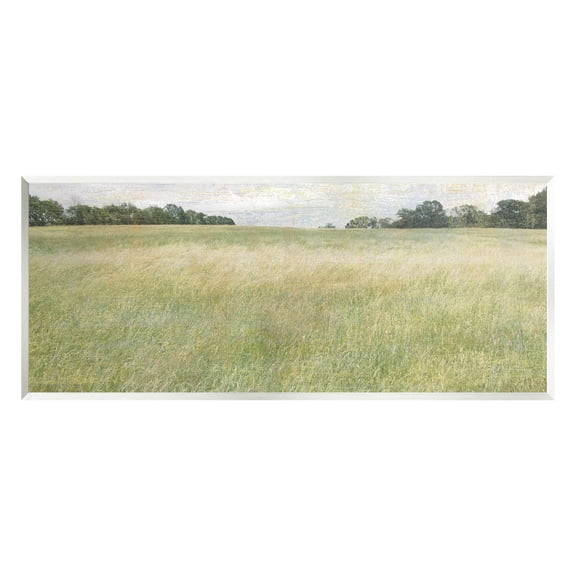Vast Grassland Field Rural Scene Landscape Graphic Art Unframed Art Print Wall Art