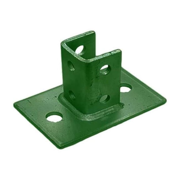 Vast Strut Channel Fitting,Green,1/4 V61SQGN