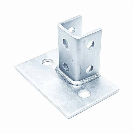 Vast Strut Channel Fitting,Silver,1/4 V62SQEG