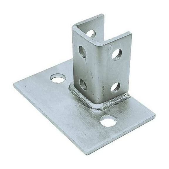 Vast Strut Channel Fitting,Silver,1/4 " V62SQS2