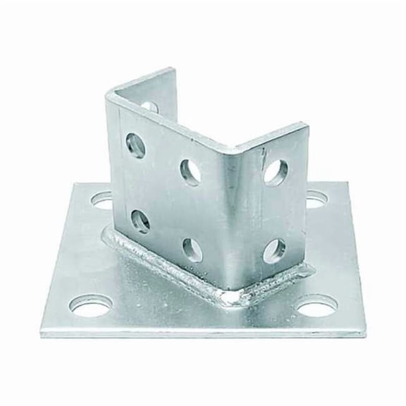 Vast Strut Channel Fitting,Silver,1/4 V6945EG