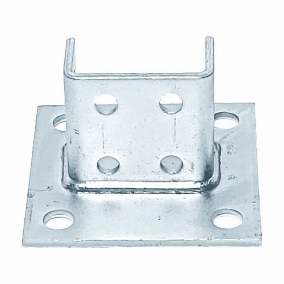 Vast Strut Channel Fitting,Silver,1/4 V70SQEG