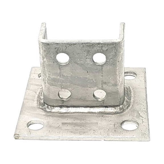 Strut Channel Fitting,Silver,1/4 V70SQSS