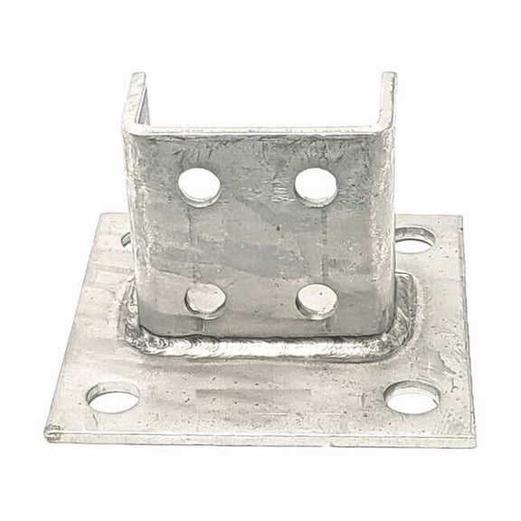 Strut Channel Fitting,Silver,1/4 V70SQSS