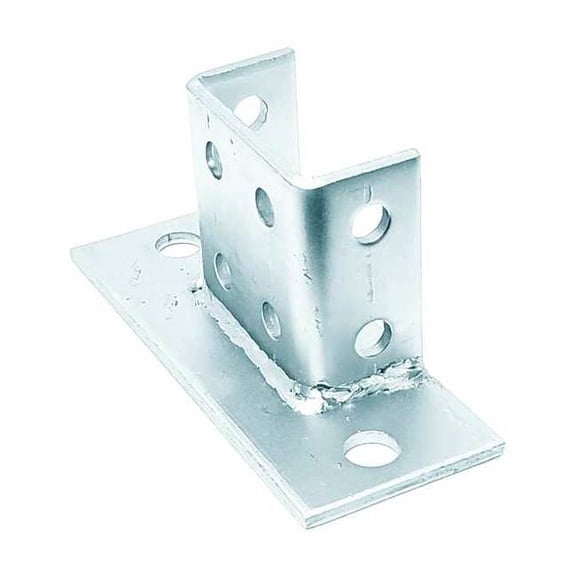 Vast Strut Channel Fitting,Silver,1/4 V71SQEG