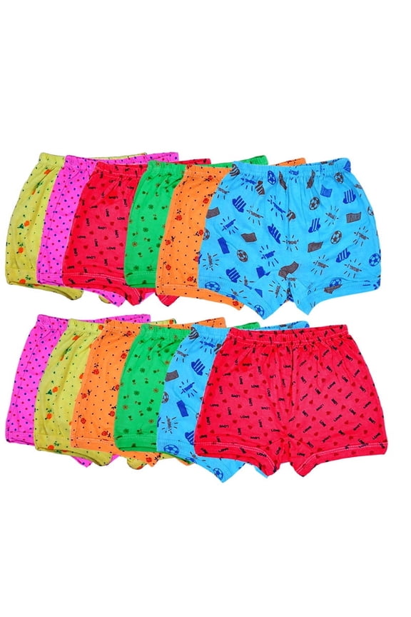 Baby Boys & Baby Girls, Boys & Girls Cotton Bloomer (Pack of 12)