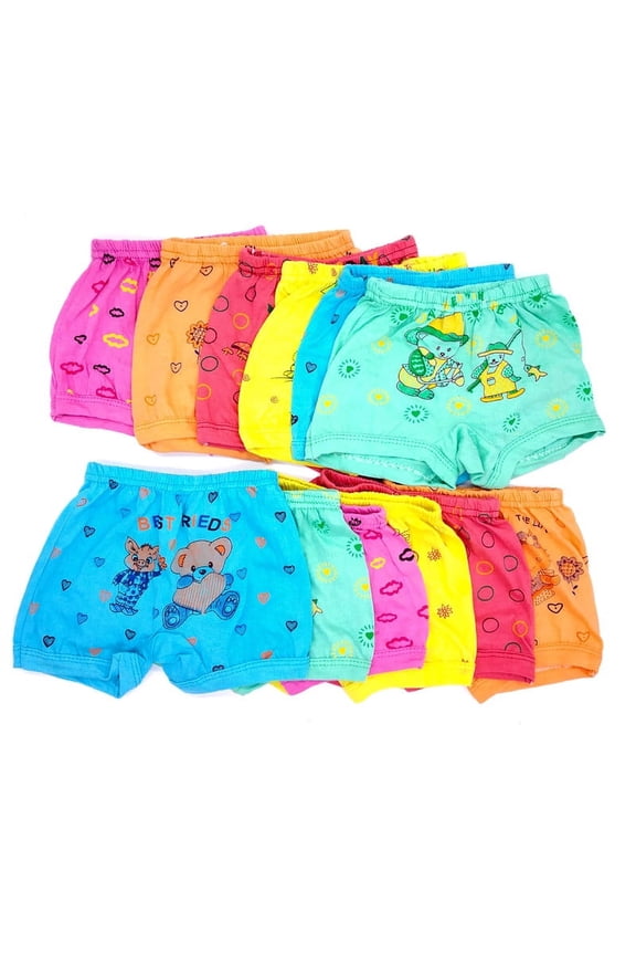 Baby Cotton Soft Bloomers for Boys & Girls - Pack of 12