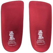 Vasyli Custom 3/4th Length Insole - Red Large - Item #56093006