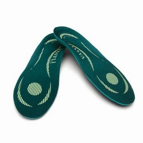 Vasyli Custom Full Length Insoles-XL-Red
