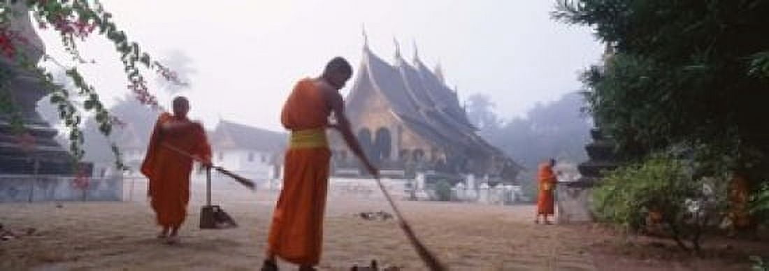 Vat Xieng Thong Luang Prabang Laos Canvas Art - Panoramic Images (36 x 13)