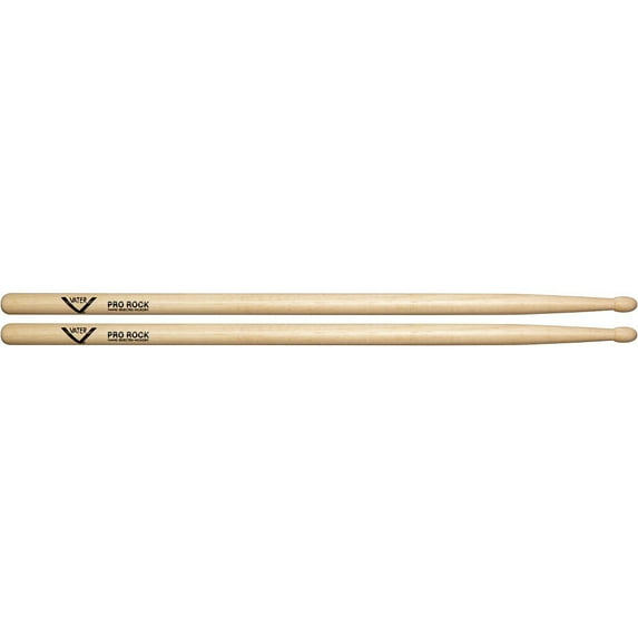 Vater American Hickory Pro Rock Drum Sticks Wood