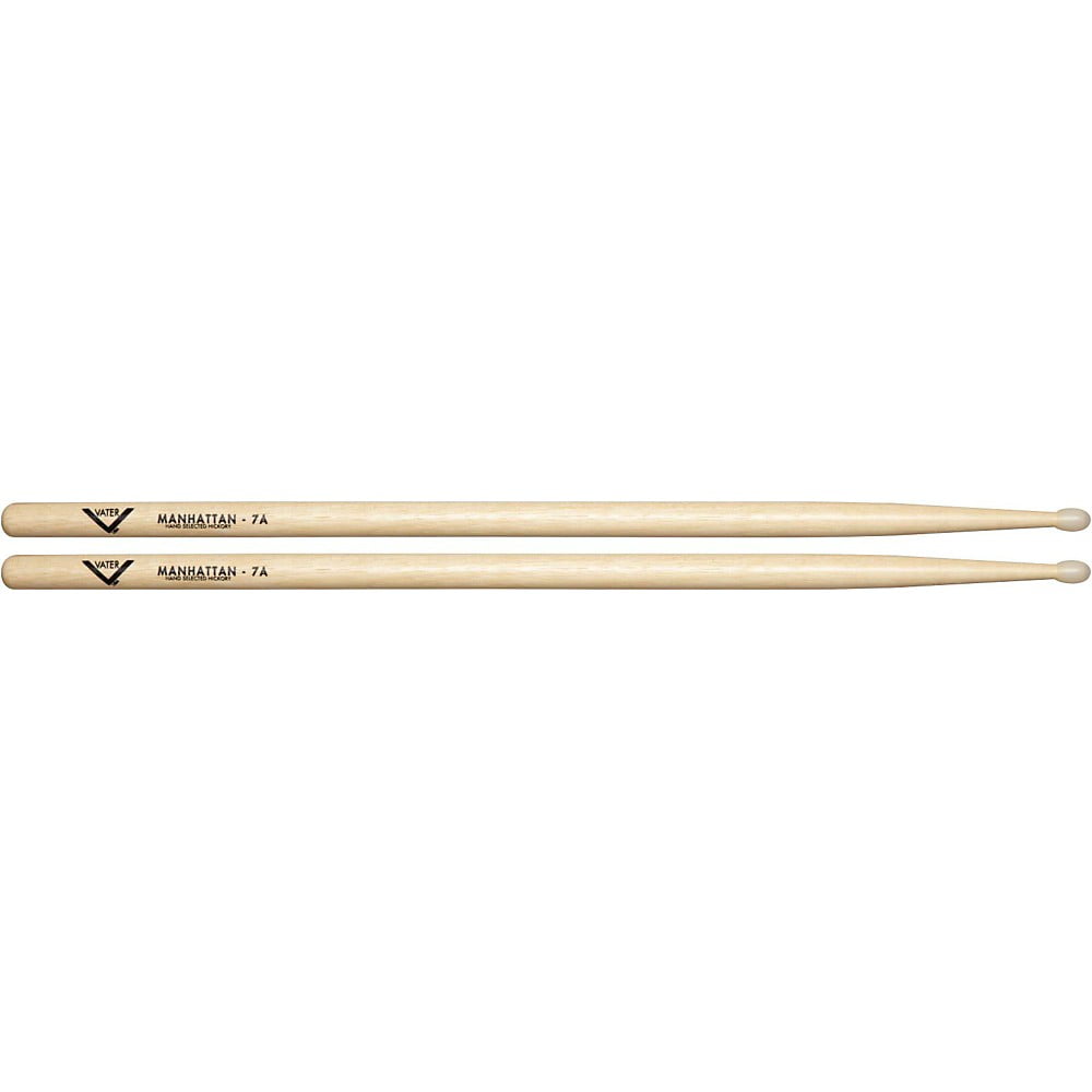 Vater VH7AN Manhattan Nylon Tip 7A Hickory Drumsticks
