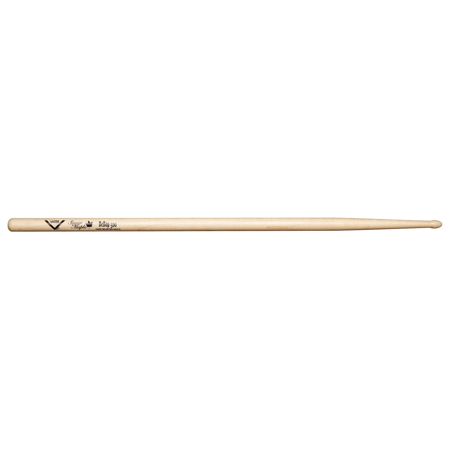 Baguettes Vater BeBop 550 Sugar Maple - Pointe Bois Goutte - Série Jazz Légère Et Réactive Made In USA