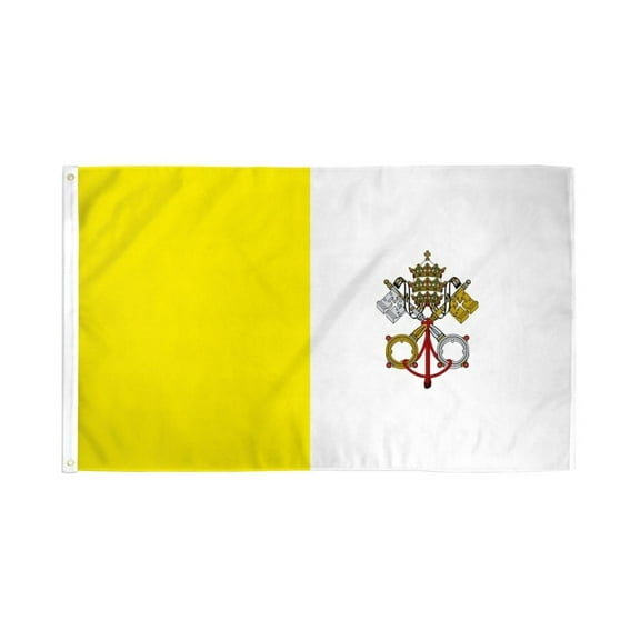 Vatican City Flag 2x3ft Poly