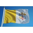 thumbnail image 1 of Vatican (Papal) 2' x 3' Indoor Polyester Flag, 1 of 1