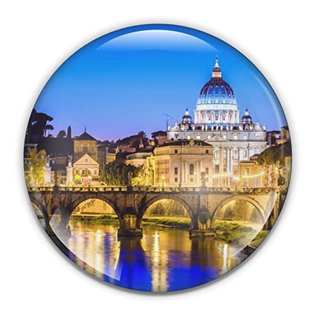 Vatican St Peters Paperweight in Gift Box, 3 Inch Crystal Dome, Perfect for House Warming Gift
