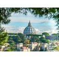 thumbnail image 1 of Vatican city with St. Peters Basilica, Rome, Italy Poster Print by Assaf Frank (9 x 12), 1 of 1