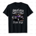 thumbnail image 1 of Vato Loco Low Rider Monte Carlo Chicano Art Style Shaka Unisex T-Shirt, up to size 5XL, 1 of 2