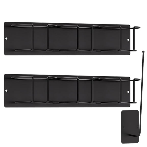 Vauban Mop Hook, Wall Mount Mop Holder with Suction Cup, Adjustable Heavy-Duty Plastic Tool Holder for Kitchen/Bathroom