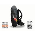 thumbnail image 1 of Vaucluse Backpack Ventilation Gear 25L Dayhike UL Framed Backpack with Mega-Pockets - Black & White, 1 of 28