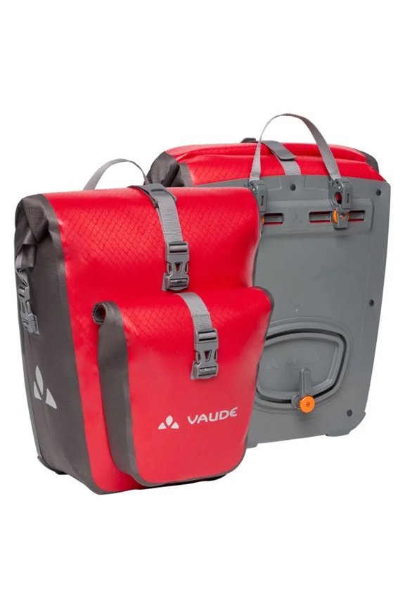 Aqua Back Plus Rear Bike Bags - Red