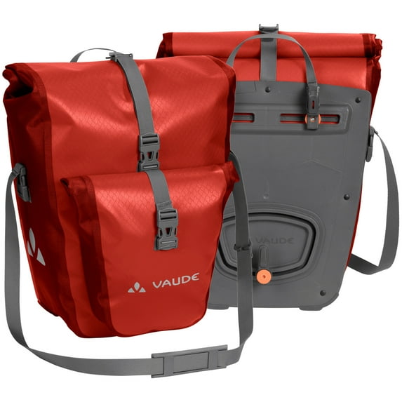 Vaude Aqua Back Plus Rear Bike Panniers - Lava