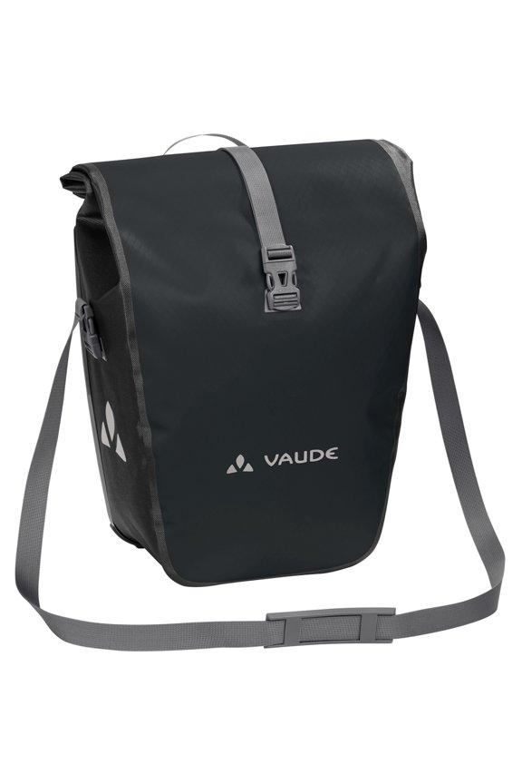 Aqua Back Single Rear Bike Pannier - Black