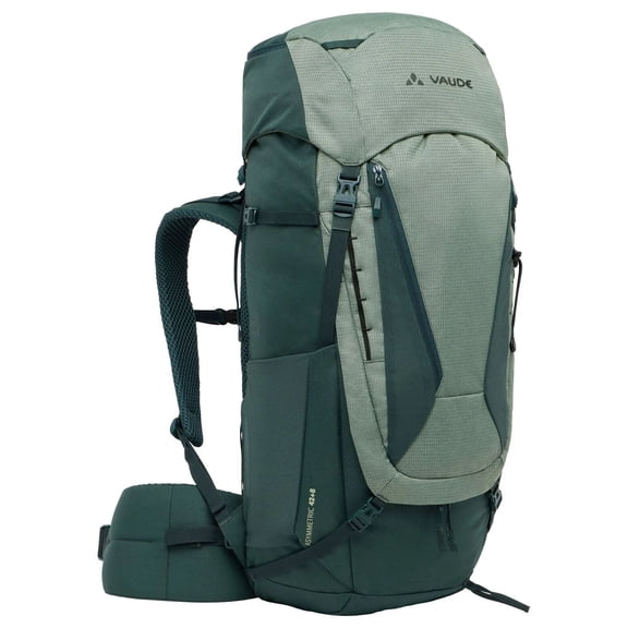 Vaude Asymmetric 42+8 Trekking Backpack - Agave