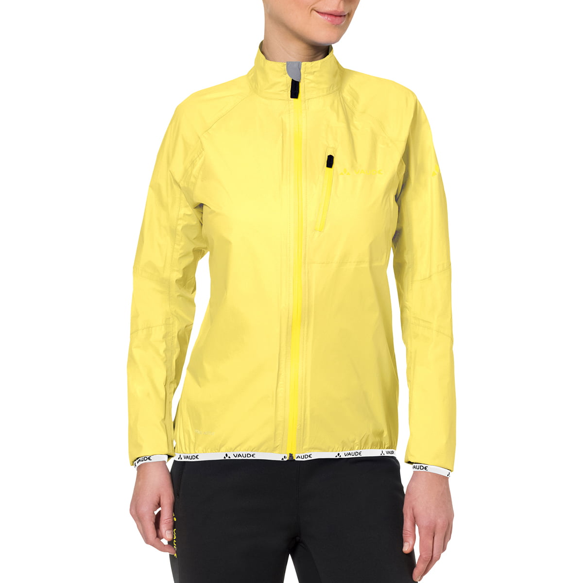 Vaude Women\'s Drop Biking Rain Jacket III - 42 - Mimosa