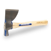 VAUGHAN VN20520 22 Ounce Half Hatchet, Hickory Handle, for Construction Trades and Handymen, 3-1/2 Inch Cut, Fully Polished High Carbon Steel Head, Construction Tool, SH2