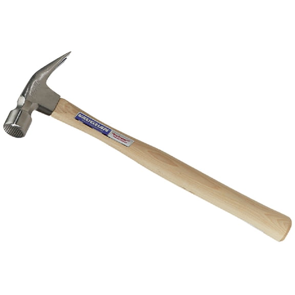Vaughan 24 oz. Framing Hammer Steel Head Hickory Handle 17 in. L