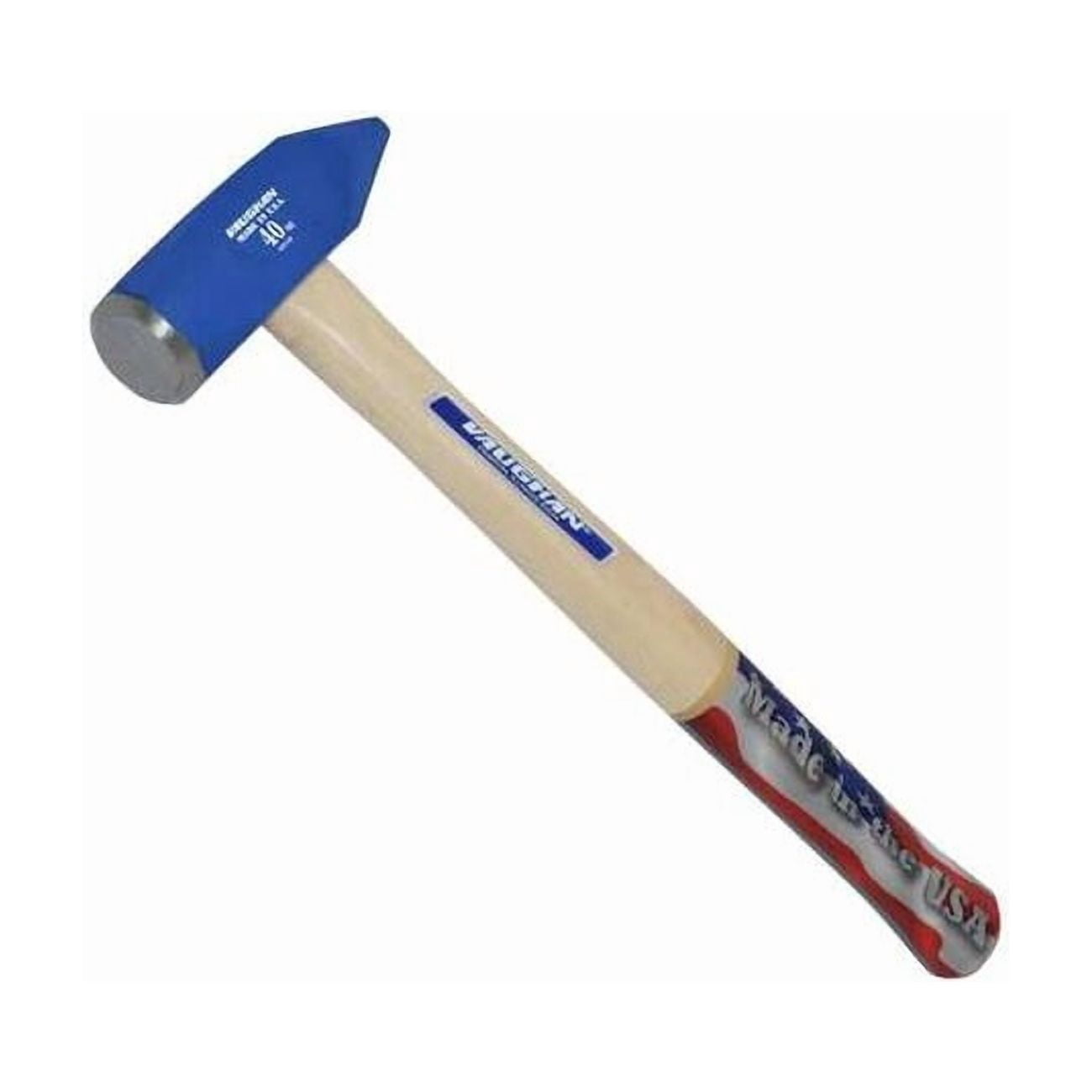 Vaughan Blacksmith Hammer,Hickory,40 Oz S40