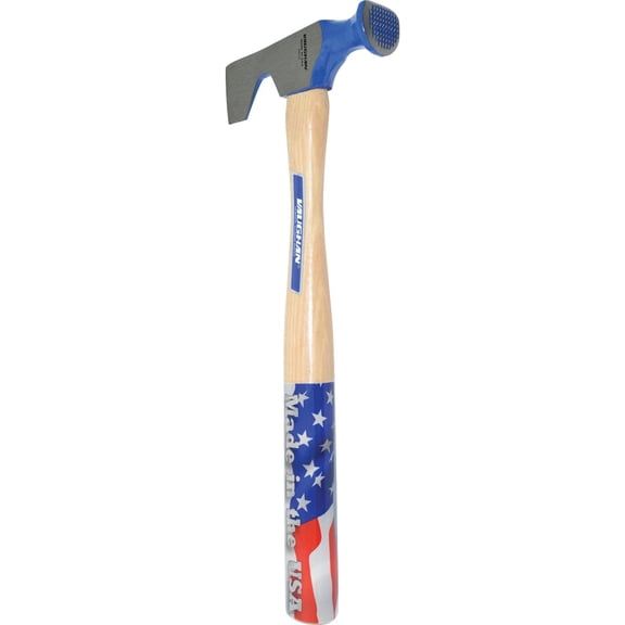 Vaughan & Bushnell Drywall Hammer - 12 oz Head, Hickory Handle - Brown — Heavy-Duty Construction, Professional Use