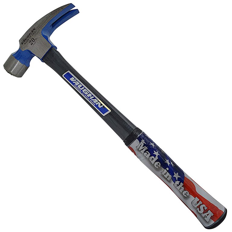 Vaughan & Bushnell Claw Hammer FS999ML, Milled Face, Fiberglass