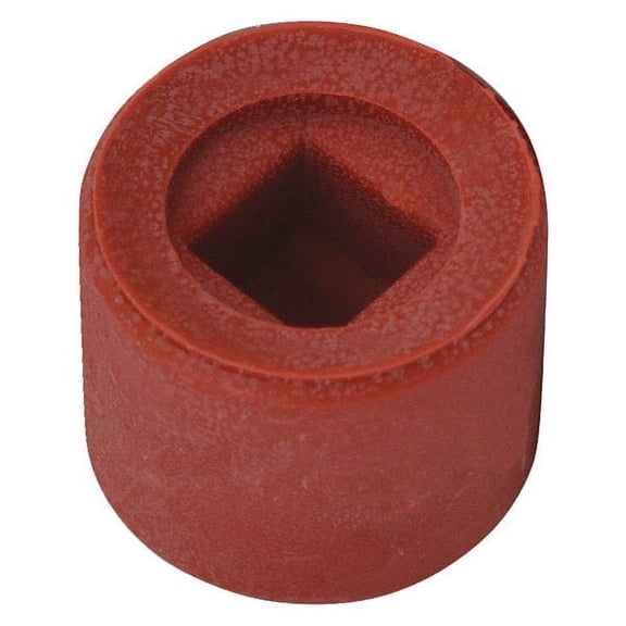 Vaughan 1 in Dia. Soft Hammer Tip, Plastic, Red, Press Fit SF6S