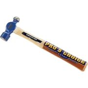 Vaughan Ball Pein Hammer TC2012 Commercial - 12 Ounce Head - Hickory Wood Handle