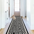 thumbnail image 1 of Vaukki 24"x70" kitchen Runner Rug, Non Slip Washable Absorbent Floor Mat, for Sink Laundry Hallway, Black, 1 of 5