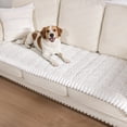 thumbnail image 1 of Vaukki Pet Couch Covers for Dogs Cats, Non Slip Geometric Jacquard Sofa Cover, Washable Furniture Protector, Pet Friendly Couch Slipcover, Beige, 1 of 9