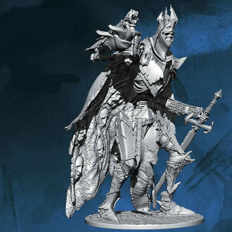 Kit De Montage Figurine Résine Orc Guerrier 50mm - 3D Printing Non Assemblé Non Peint - Fantasy