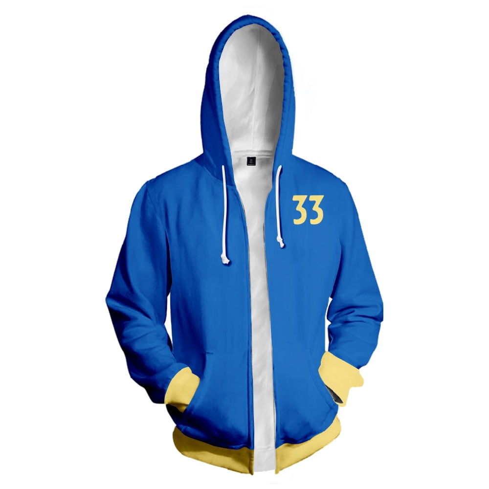 Vault 33 Hoodie Lucy Cosplay Sweatshirt Vault Uniform TV Series Pullover  for Adult - Walmart.com